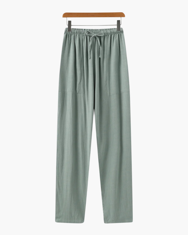 CALIZÉ | Linned Slim-Fit Bukser