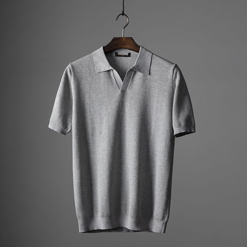 Chase | Strikket Polo Shirt