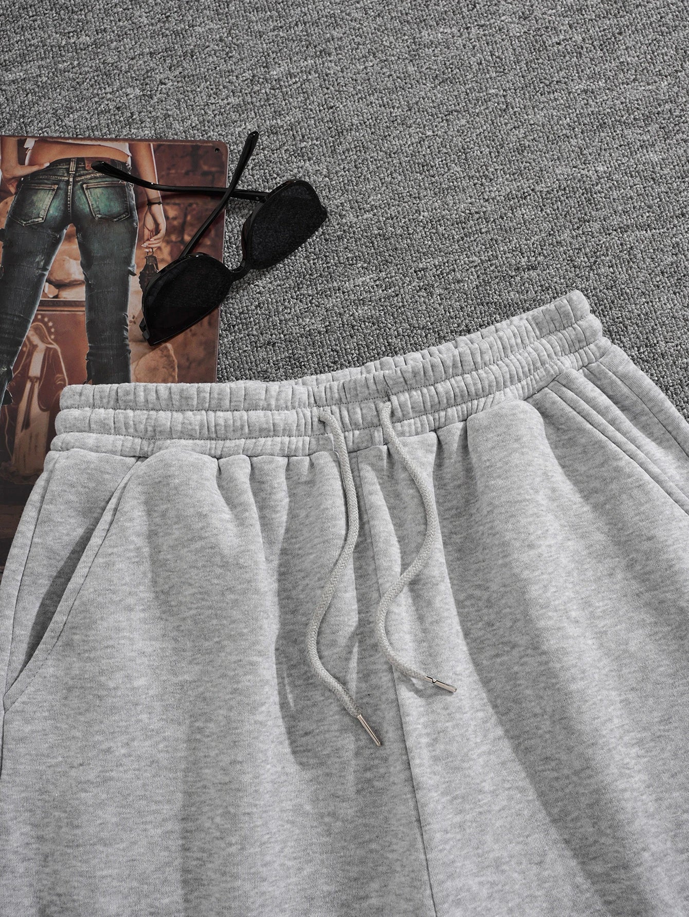 Theo | Snøre Track Shorts
