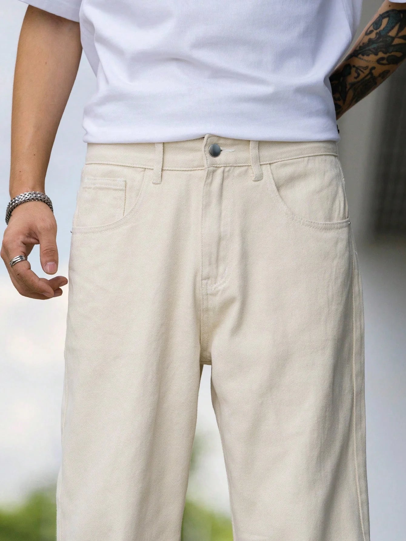 BELMONT | Afslappet Fit Cargo Jeans