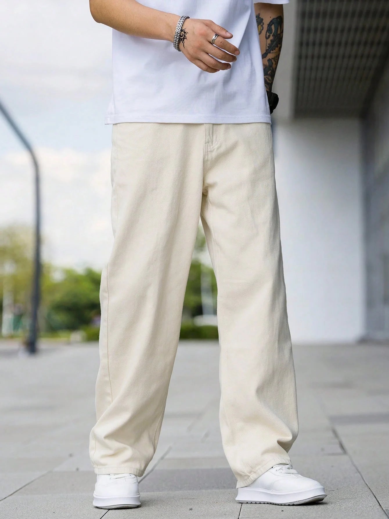 BELMONT | Afslappet Fit Cargo Jeans