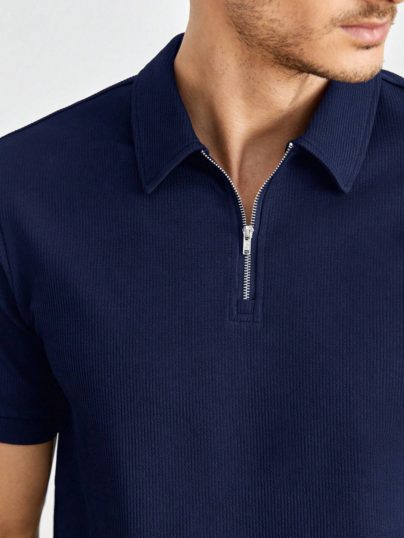 Axel | Quarter-Zip Polo Shirt