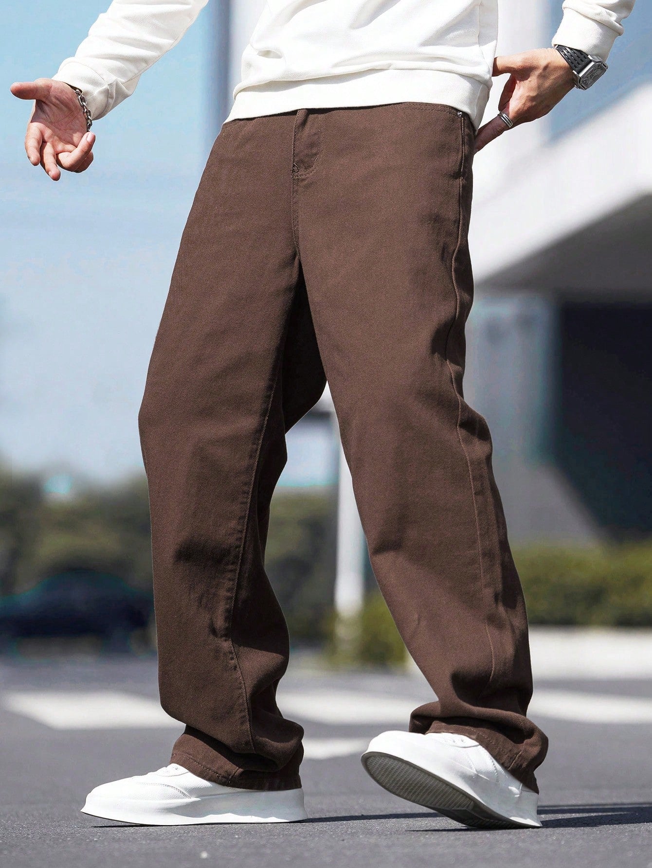 BELMONT | Afslappet Fit Cargo Jeans
