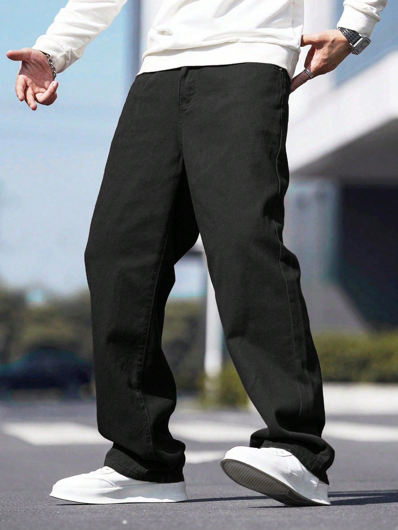BELMONT | Afslappet Fit Cargo Jeans