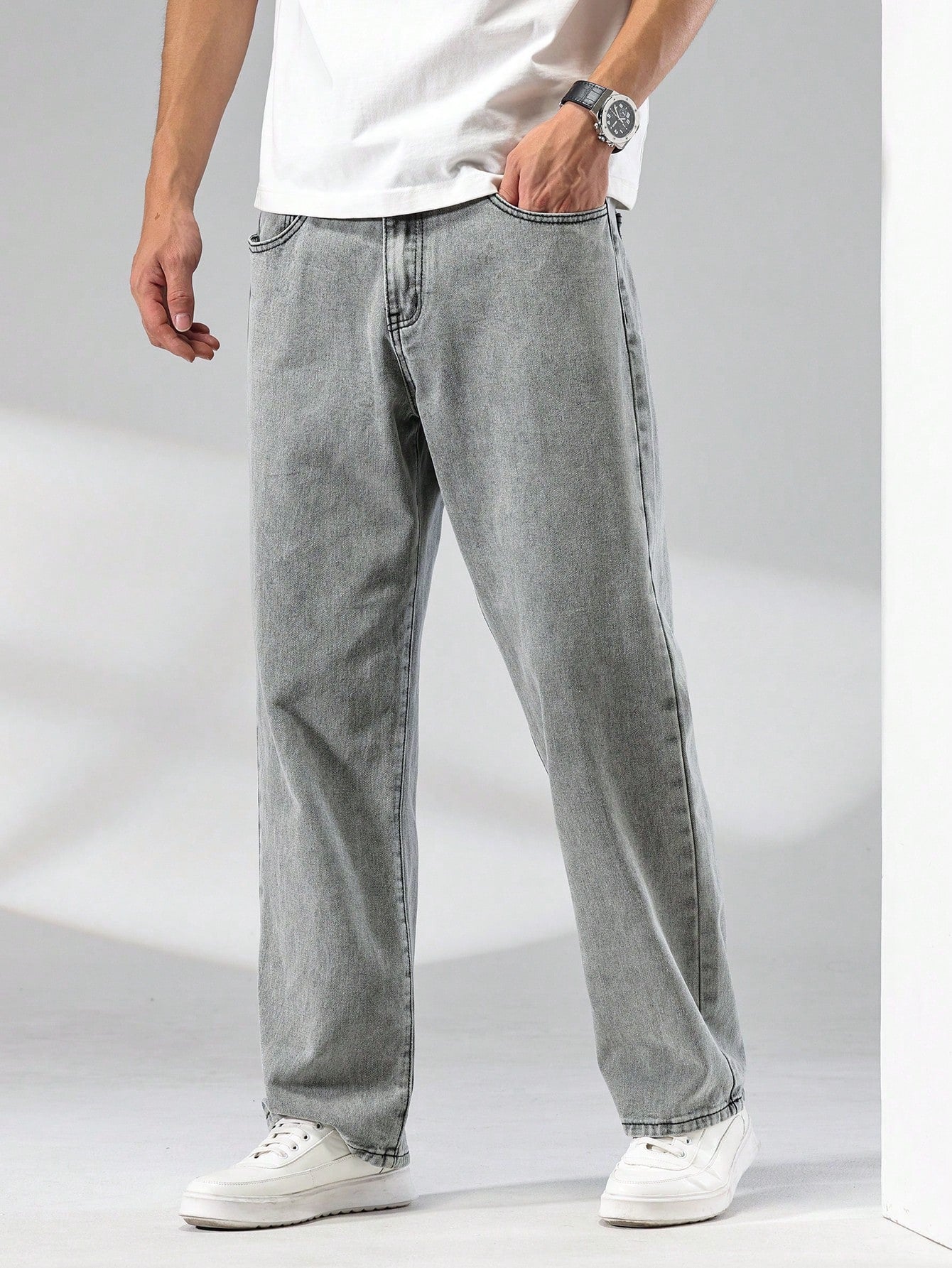 Nolan | Afslappet Straight-Leg Denim