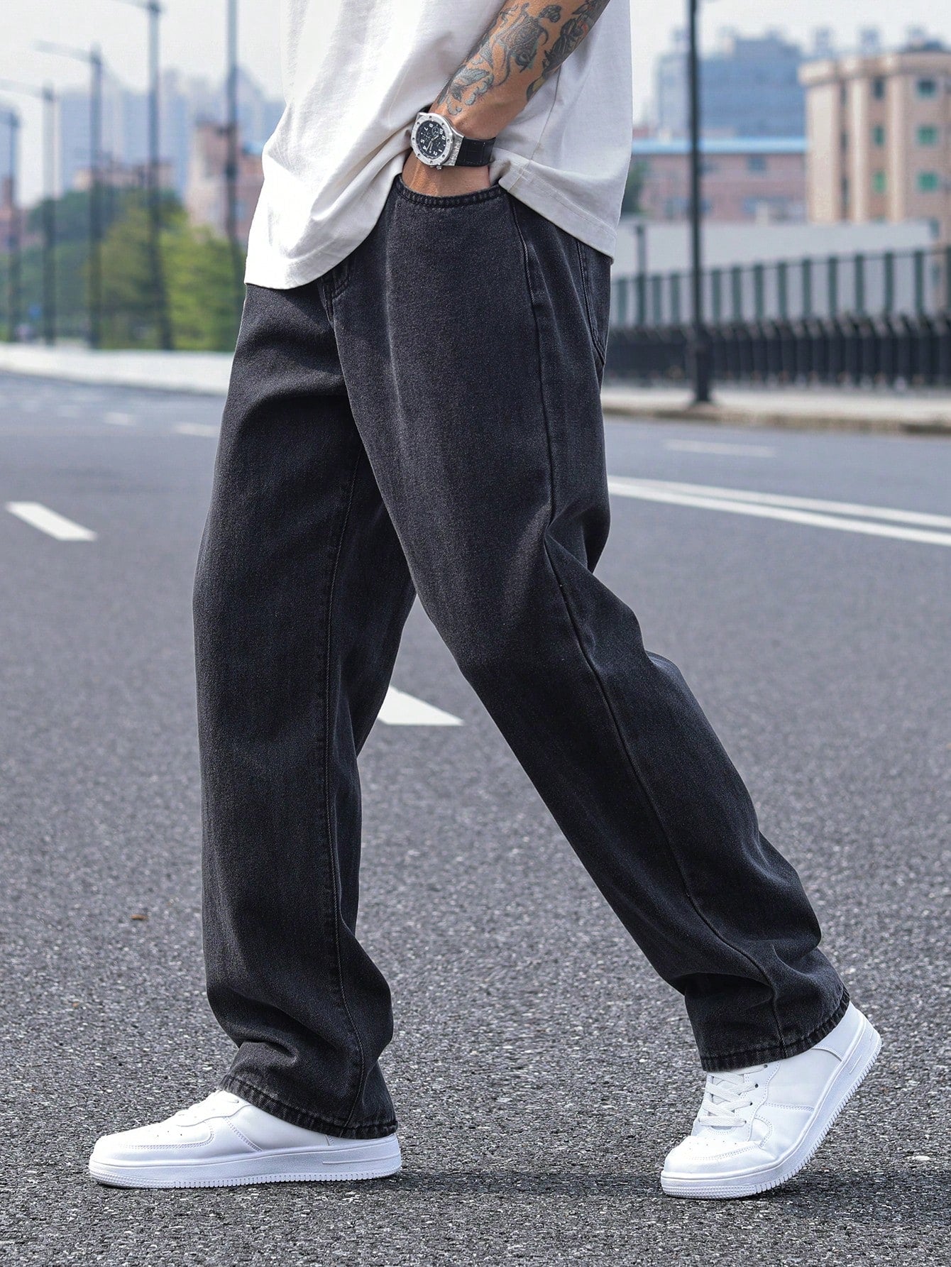 Nolan | Afslappet Straight-Leg Denim
