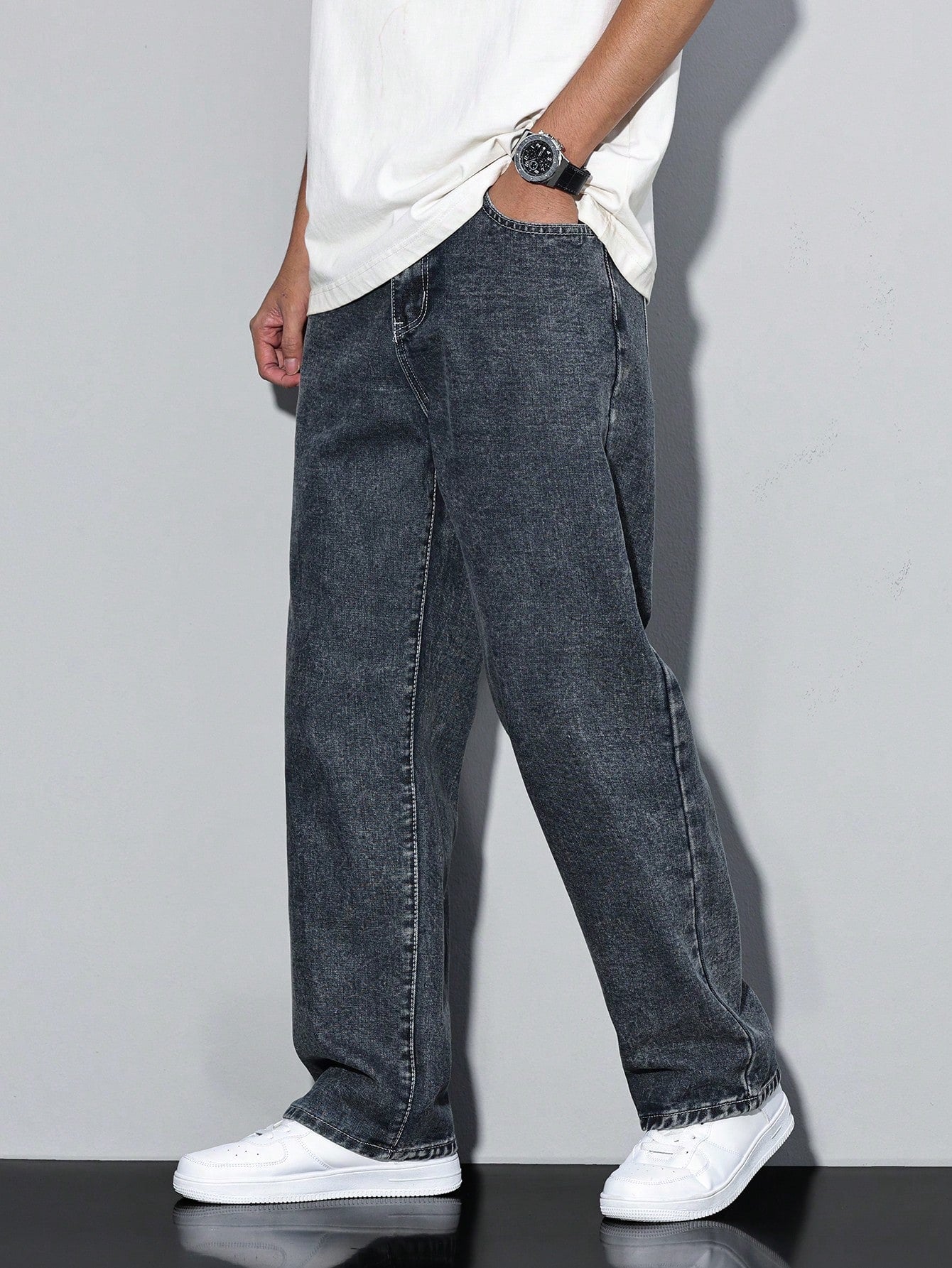 Nolan | Afslappet Straight-Leg Denim