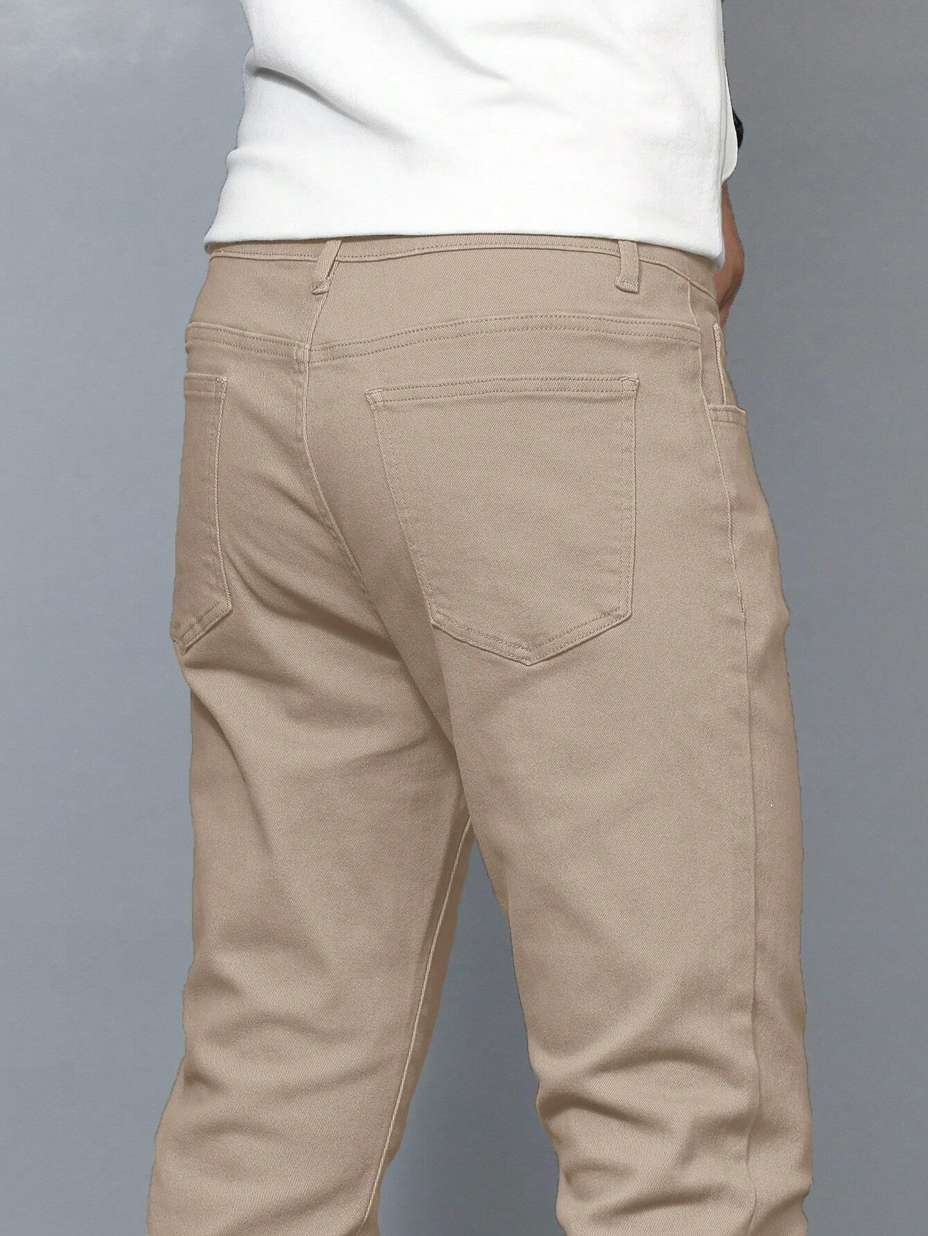 Elias | Struktureret Solid Denim