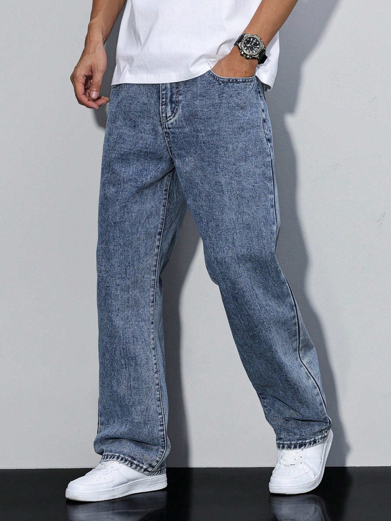 Nolan | Afslappet Straight-Leg Denim