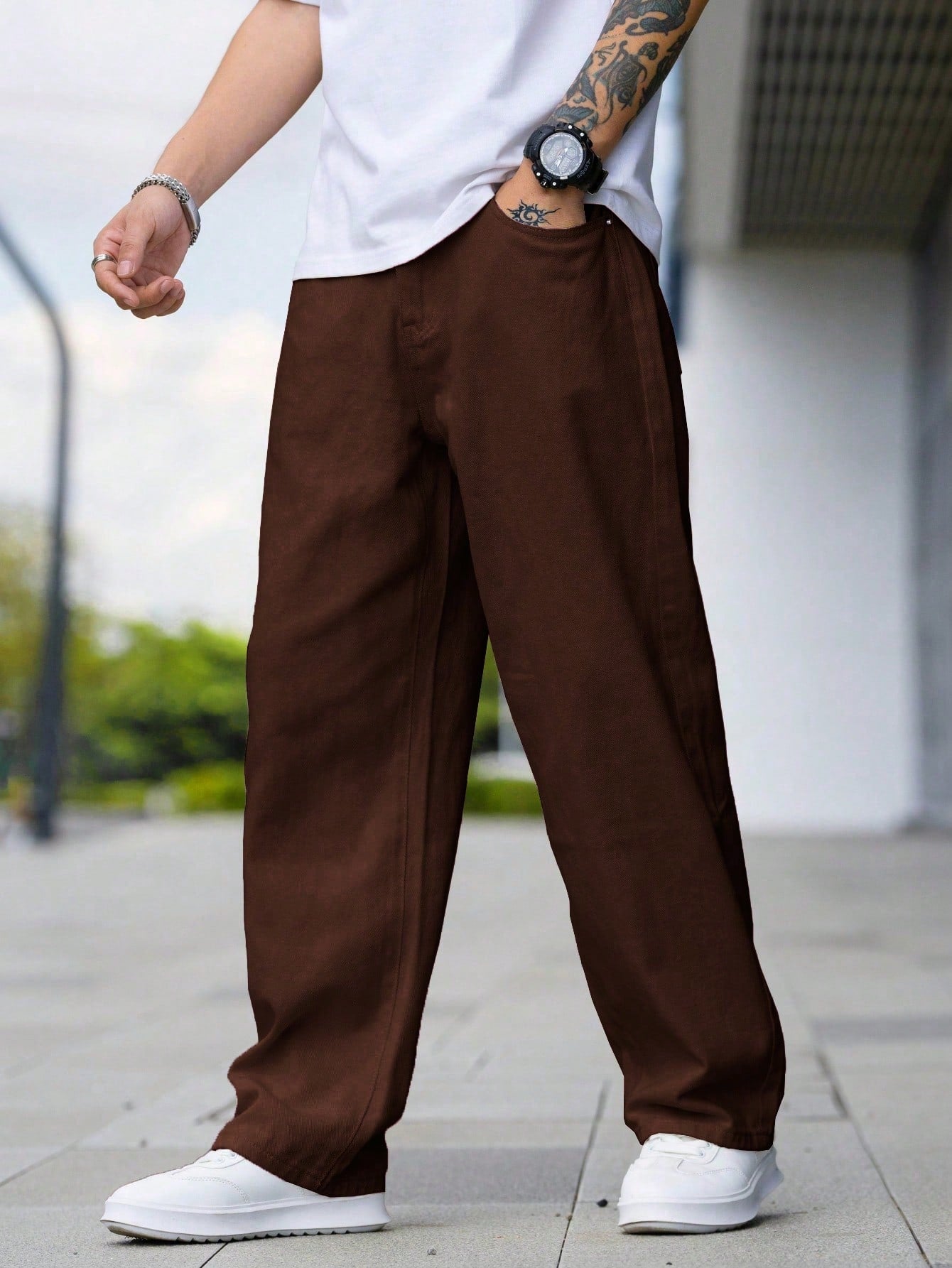 BELMONT | Afslappet Fit Cargo Jeans