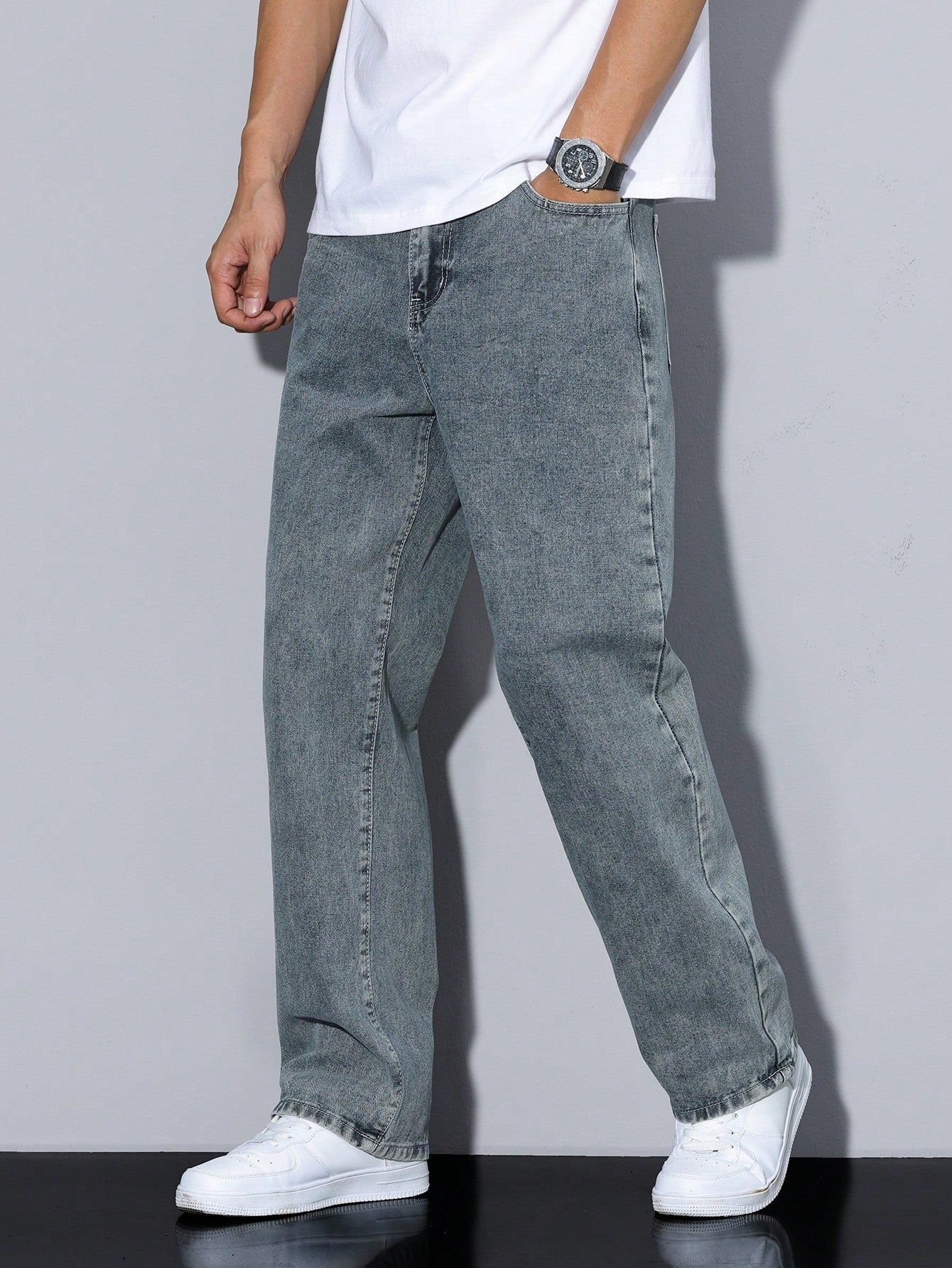 Nolan | Afslappet Straight-Leg Denim