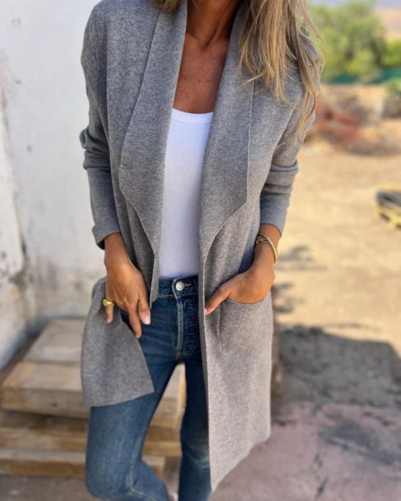 Eigona | Casual Lapel Cardigan Jakke