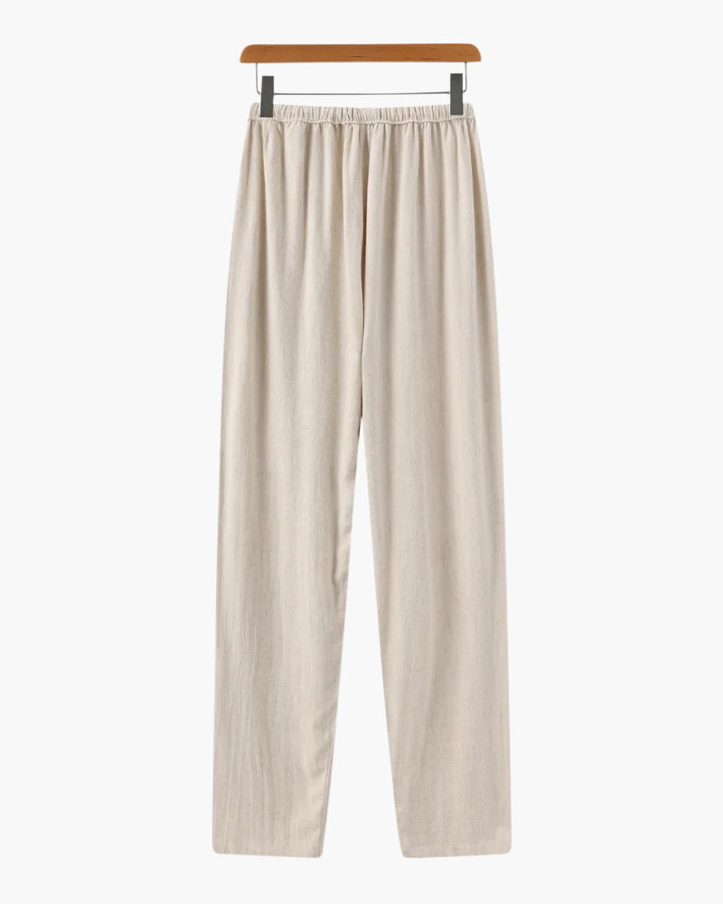 CALIZÉ | Linned Slim-Fit Bukser