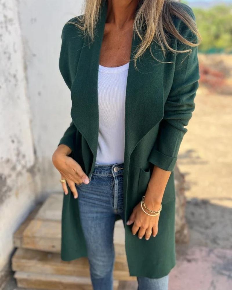 Eigona | Casual Lapel Cardigan Jakke