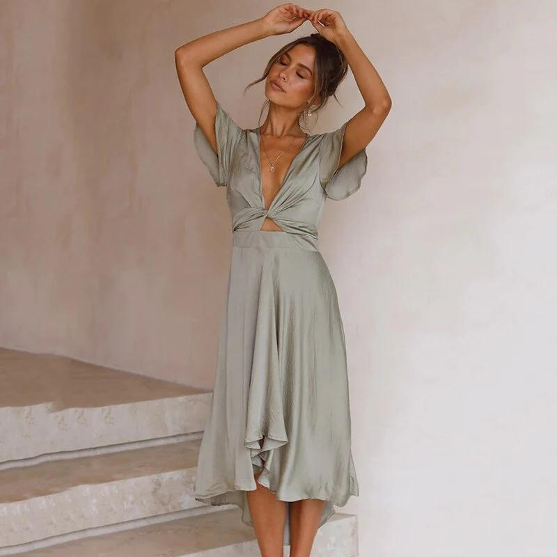 Bellezza | Flydende Vintage Kjole
