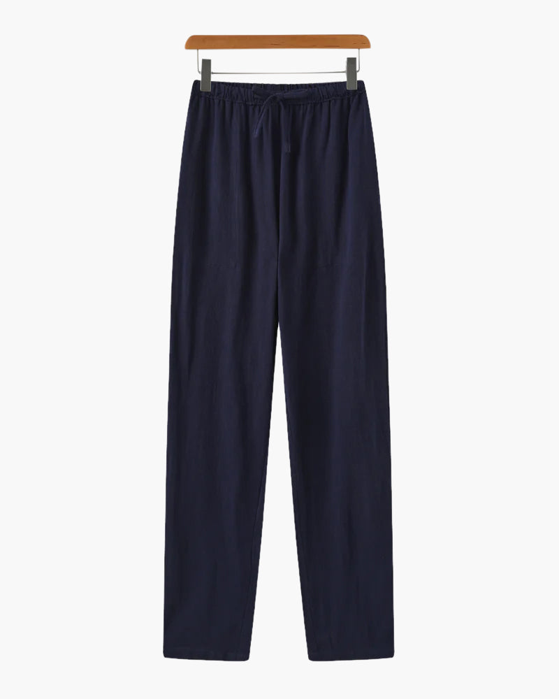 CALIZÉ | Linned Slim-Fit Bukser