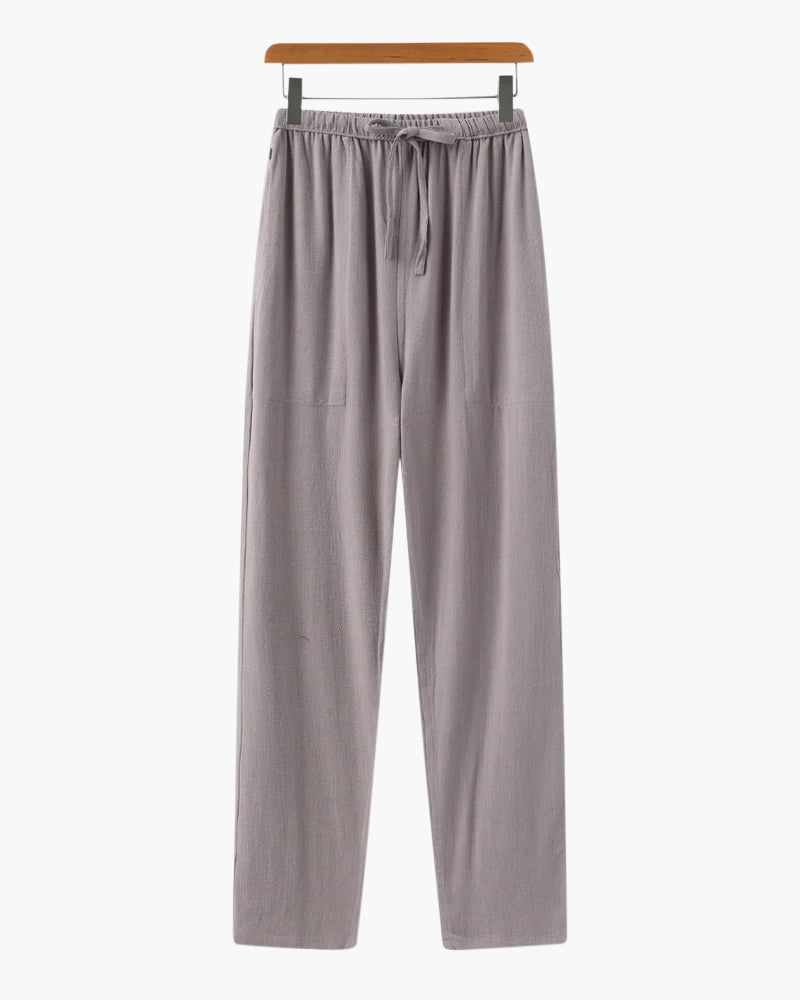 CALIZÉ | Linned Slim-Fit Bukser