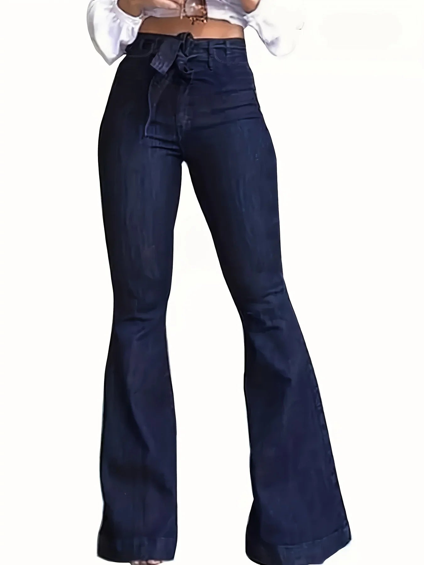 Avenue | Stretch Flared Jeans