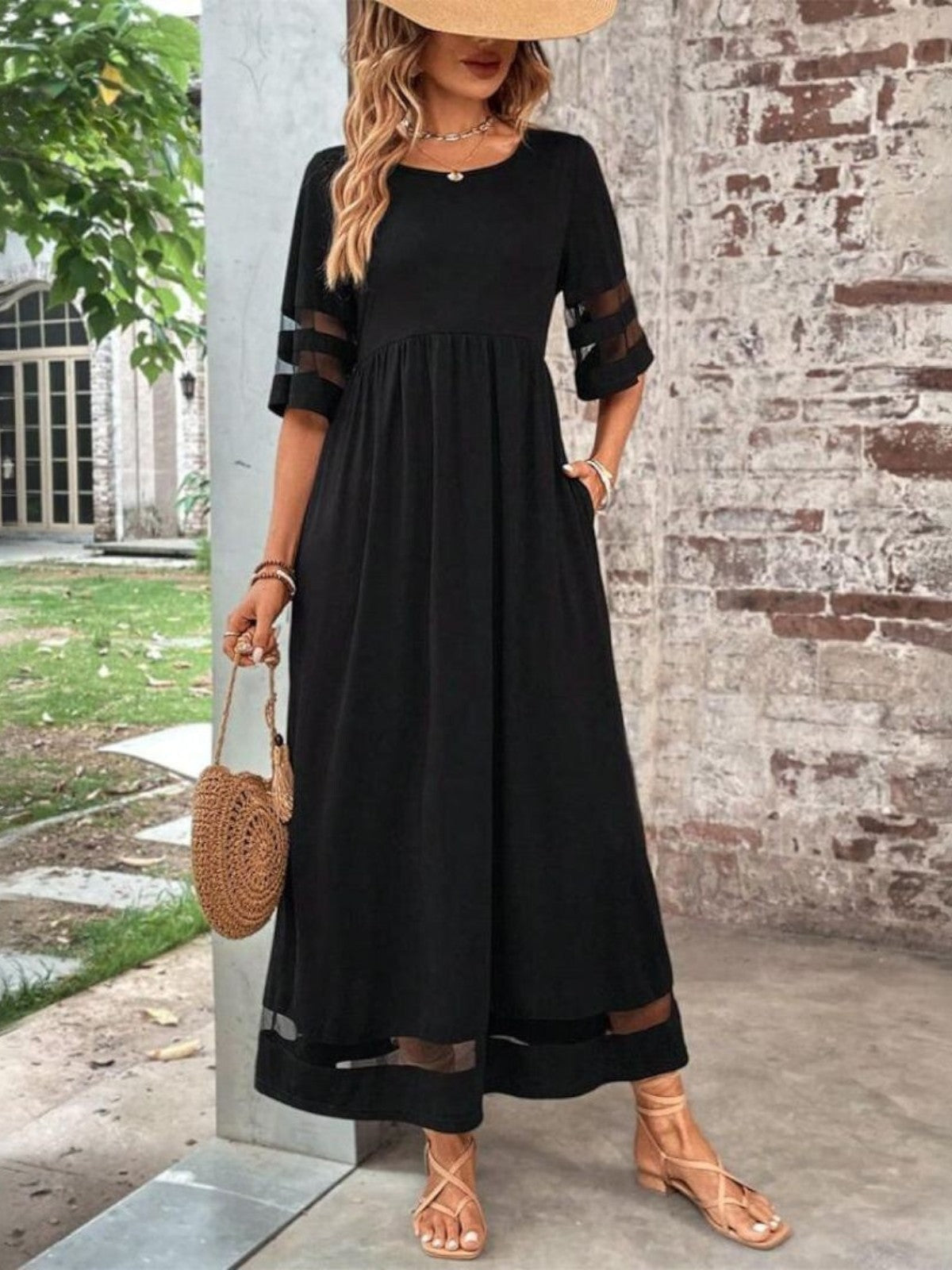 Aveline | Elegant Mave-Flatterende Kjole