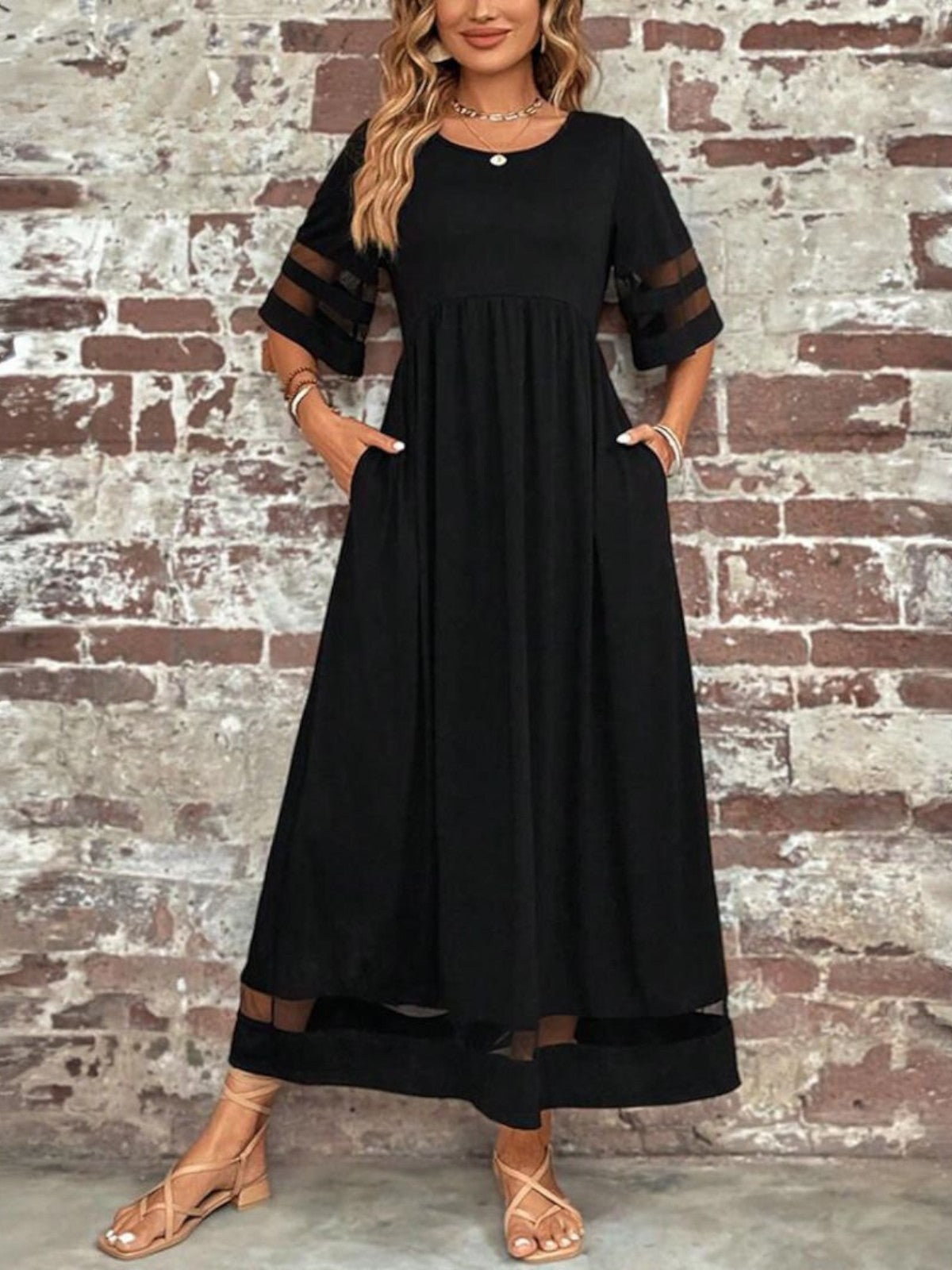 Aveline | Elegant Mave-Flatterende Kjole