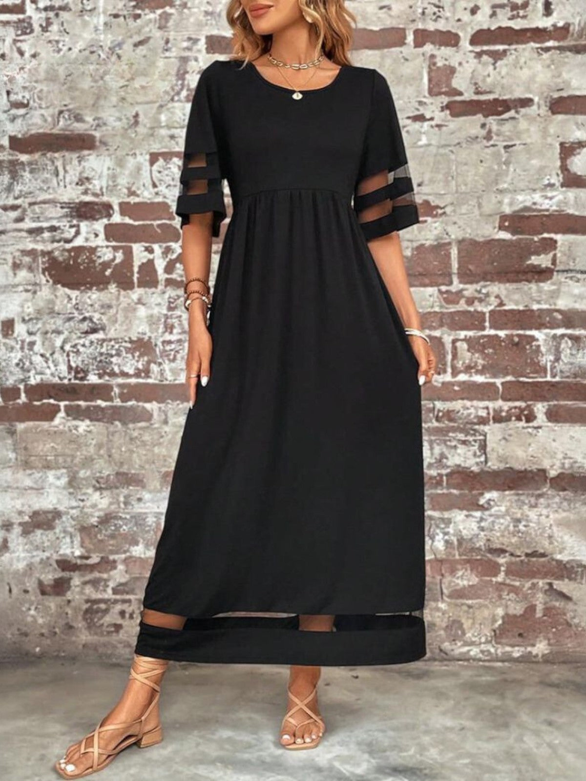 Aveline | Elegant Mave-Flatterende Kjole