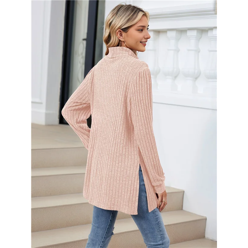 Amelise | Højhalset Casual Tunika Top