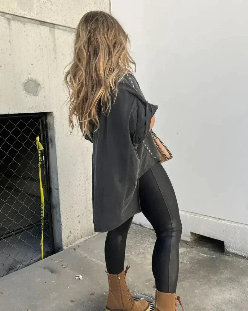 Alessa | Spiked Oversized T-shirt