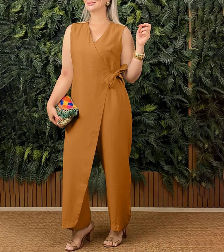 Elara | Elegant Ærmeløs Jumpsuit