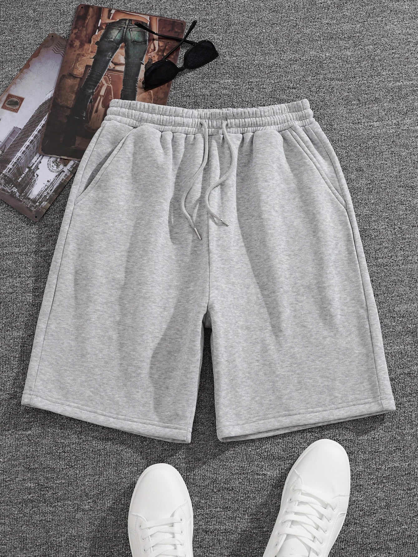 Theo | Snøre Track Shorts