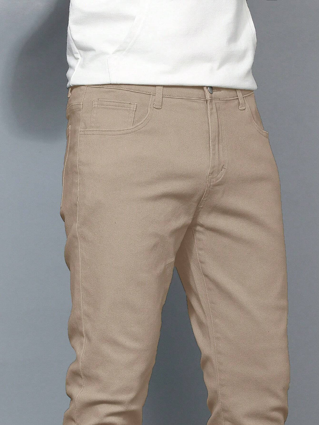 Elias | Struktureret Solid Denim