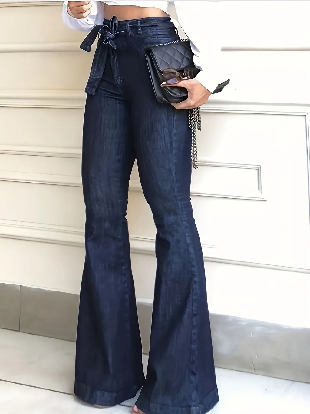 Avenue | Stretch Flared Jeans